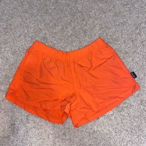 Orange Patagonia shorts!!
